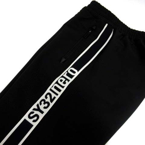  スウィート イヤーズ SWEET YEARS SY 32 NERO ライン テープ ウーブン ウインド パンツ 黒 ブラック M -1 体育器具 用品 スポーツ