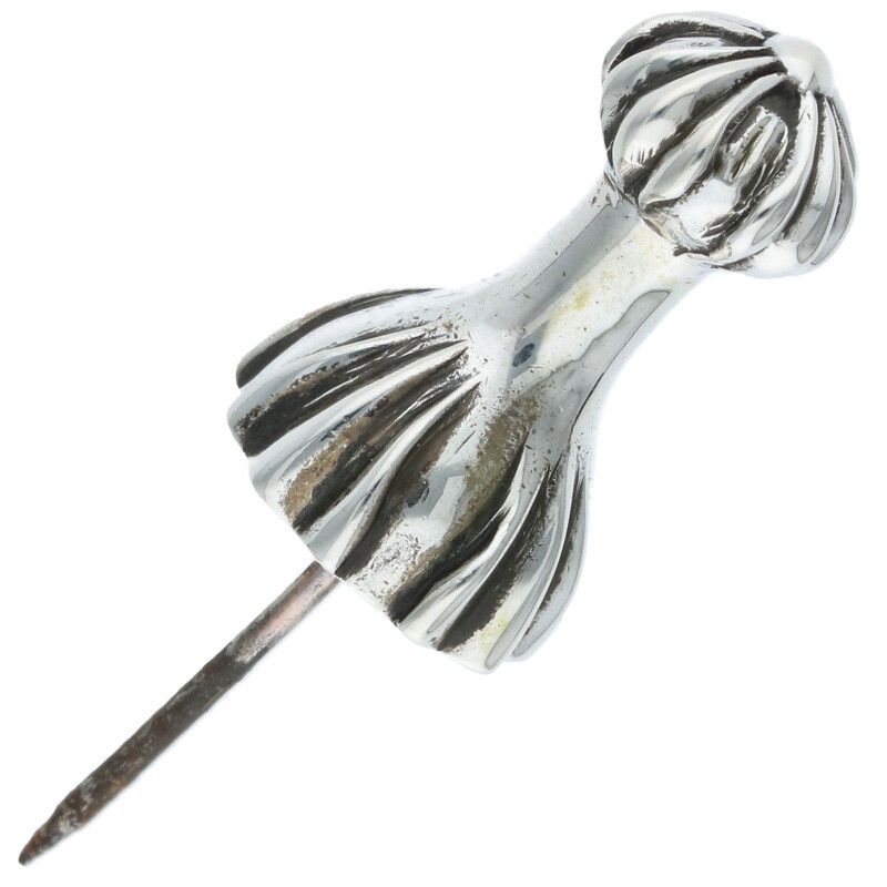 CHROME HEARTSクロムハーツPUSH PIN クロスボールプッシュピン Chrome Hearts - クロムハーツ PUSH PIN/プッシュピン クロス