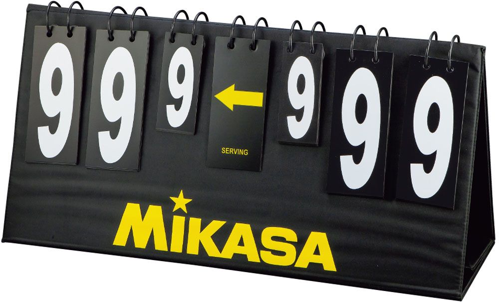 ミカサ MIKASA 卓上得点板 ブラック 試合 点数 コンパクト 持ち運び