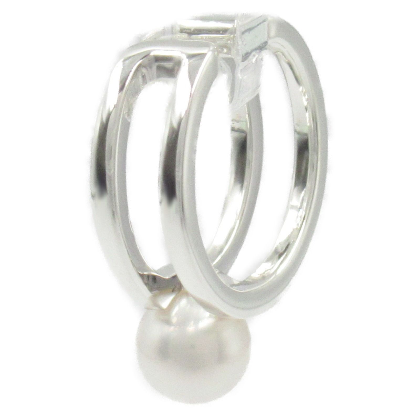 ミキモト MIKIMOTO イヤリング パール イヤーカフ PASSIONOIR シルバー 