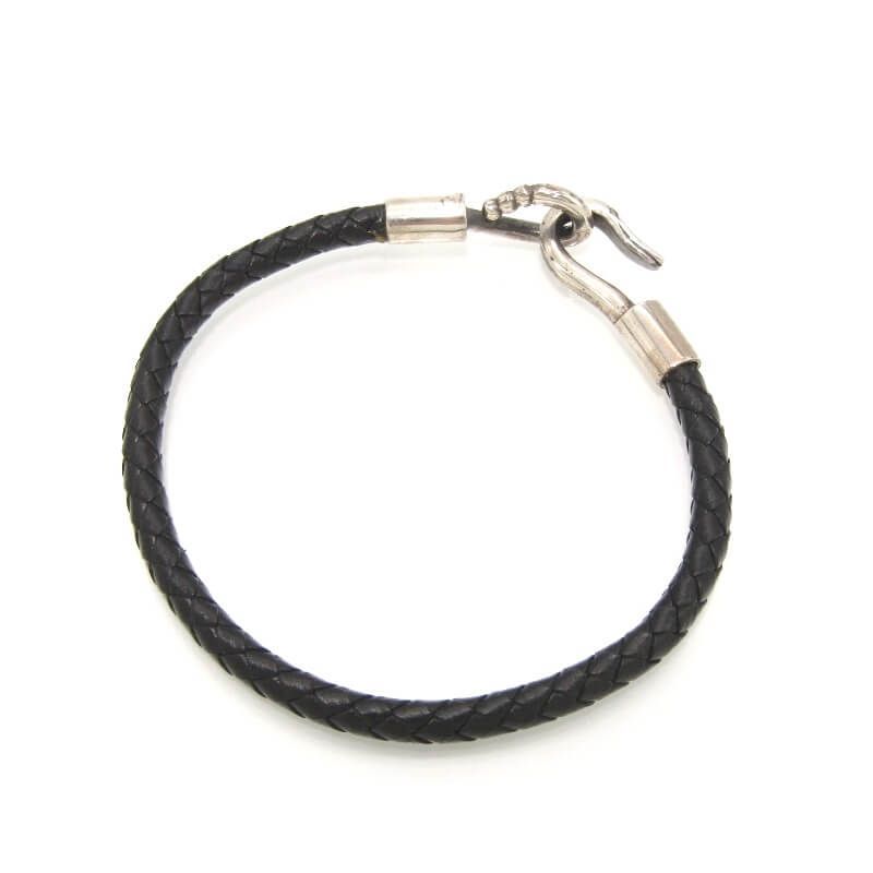 ♥ ANDFAMILY アンドファミリー レザーブレスレット SP-24031 Leather Bracelet Snake ブラック スネーク ヴィンテージ加工 28010888