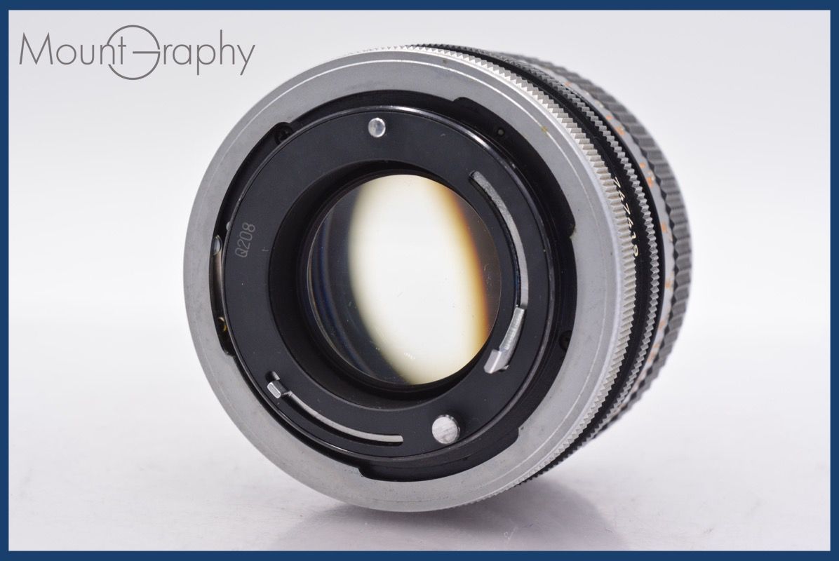 CANON 旧 FD 50mm f1.4 S.S.C.　 L93 キャノン 旧FDレンズの分解 Canon FD 50mm F/1.4 SSC｜フィルムカメラ