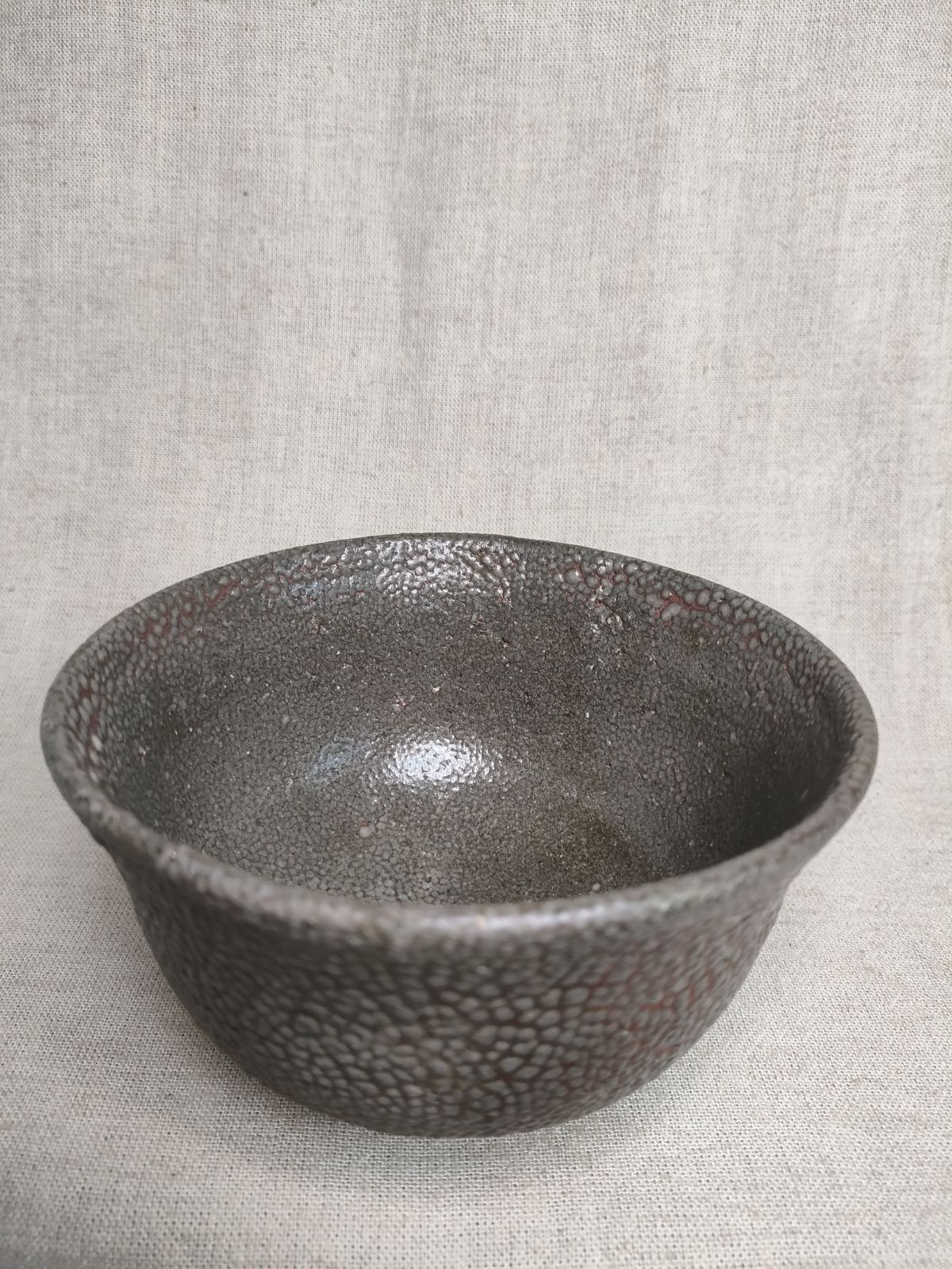 梅花皮茶碗 小売業者 唐津焼山茶窯井上良 梅花皮茶碗 唐津焼山茶窯井上良