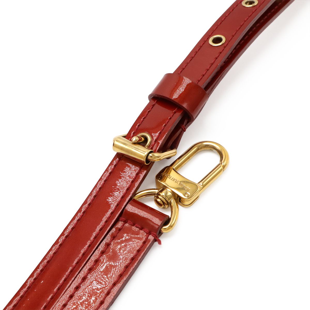 ルイヴィトン　ヴェルニ　ベルト　赤 ルイヴィトン LOUIS VUITTON コインケース 小銭入れ カード