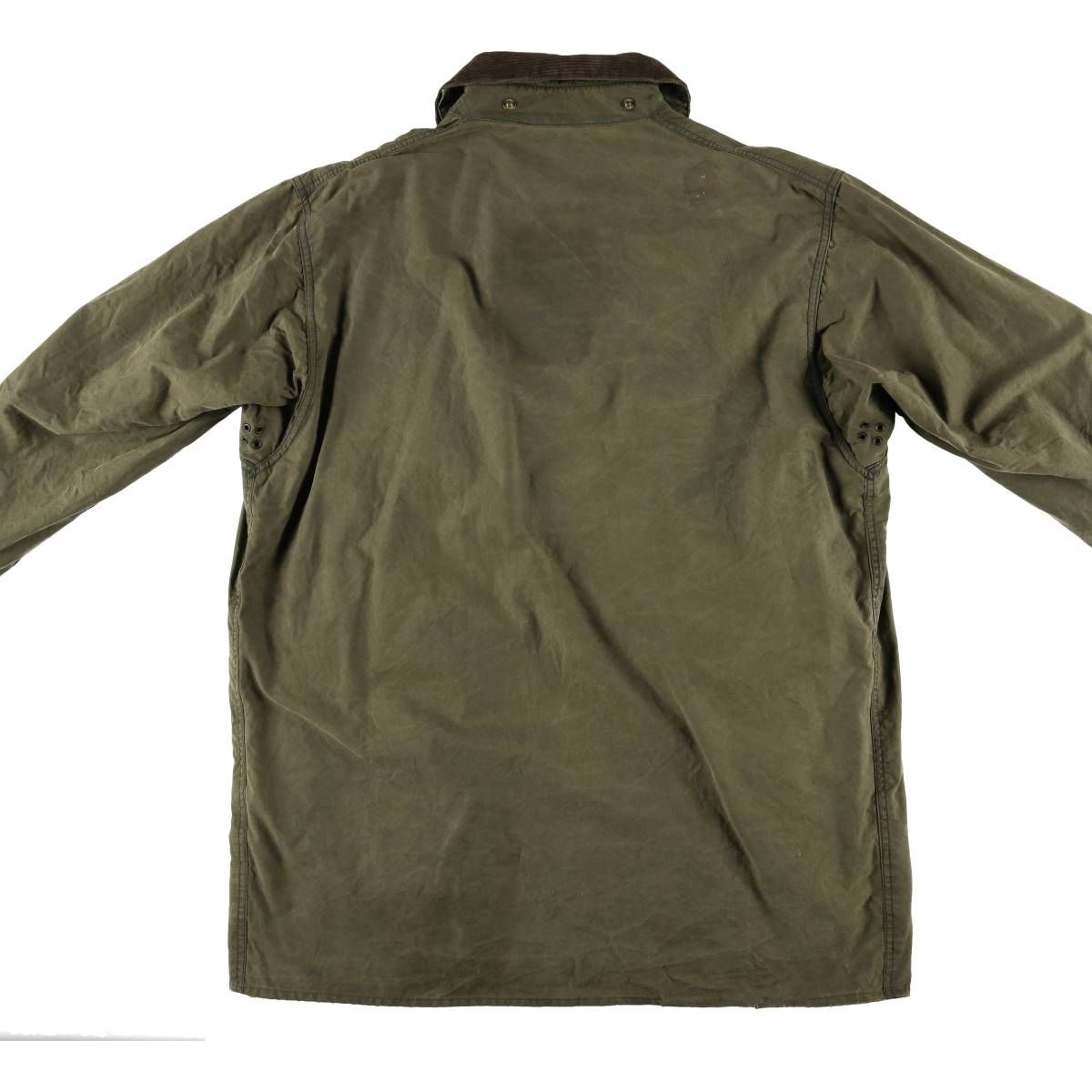 90s Barbour バブアー BORDER ネイビー C46 3クラウン Barbour セール！Barbour Border WAX Jacket 2023年シーズン分