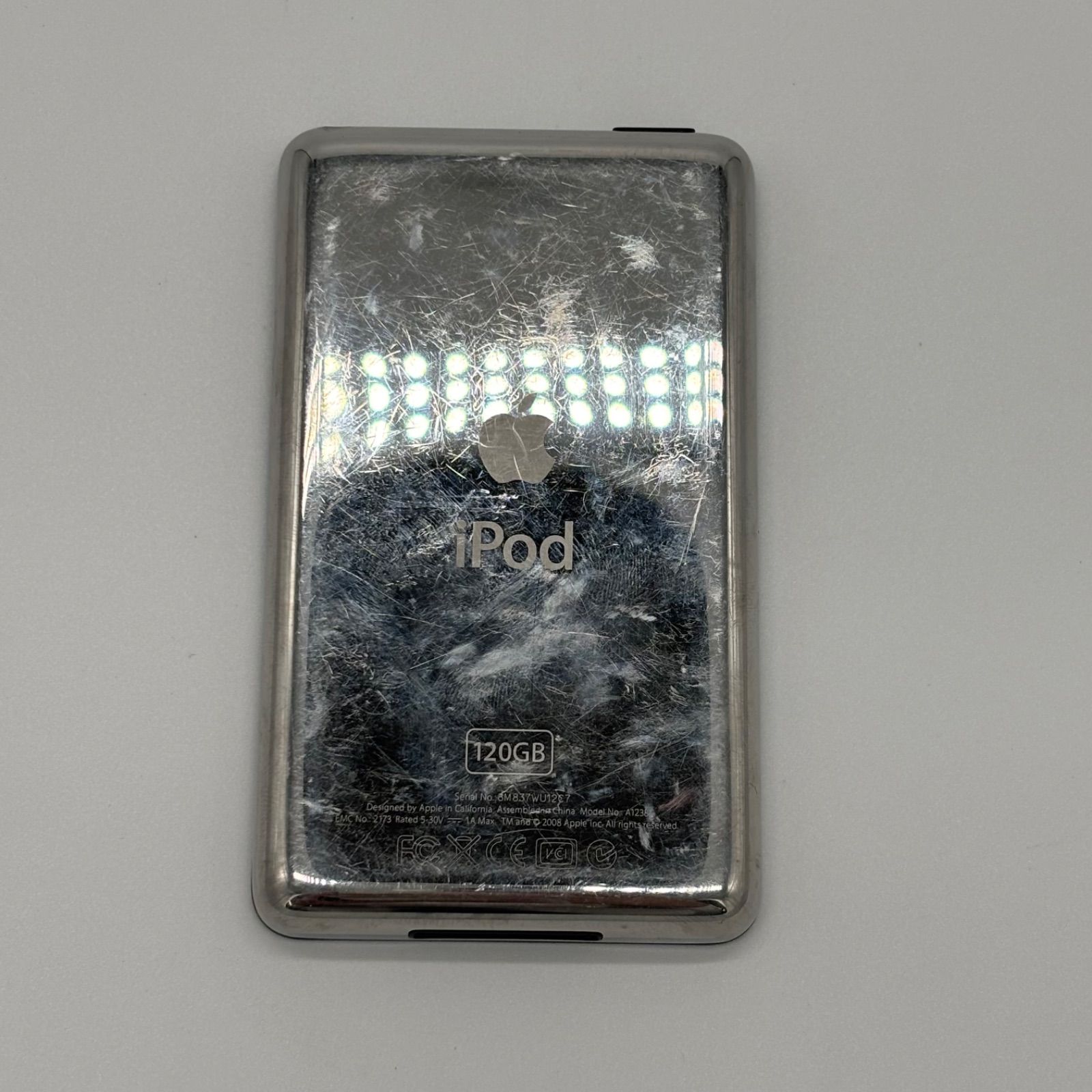 iPod classic - iPod Classic 120GB A1238 4点　動作未確認　ジャンク品 ジャンク品】Apple iPod classic 120GB 本体のみ A1238 - メルカリ