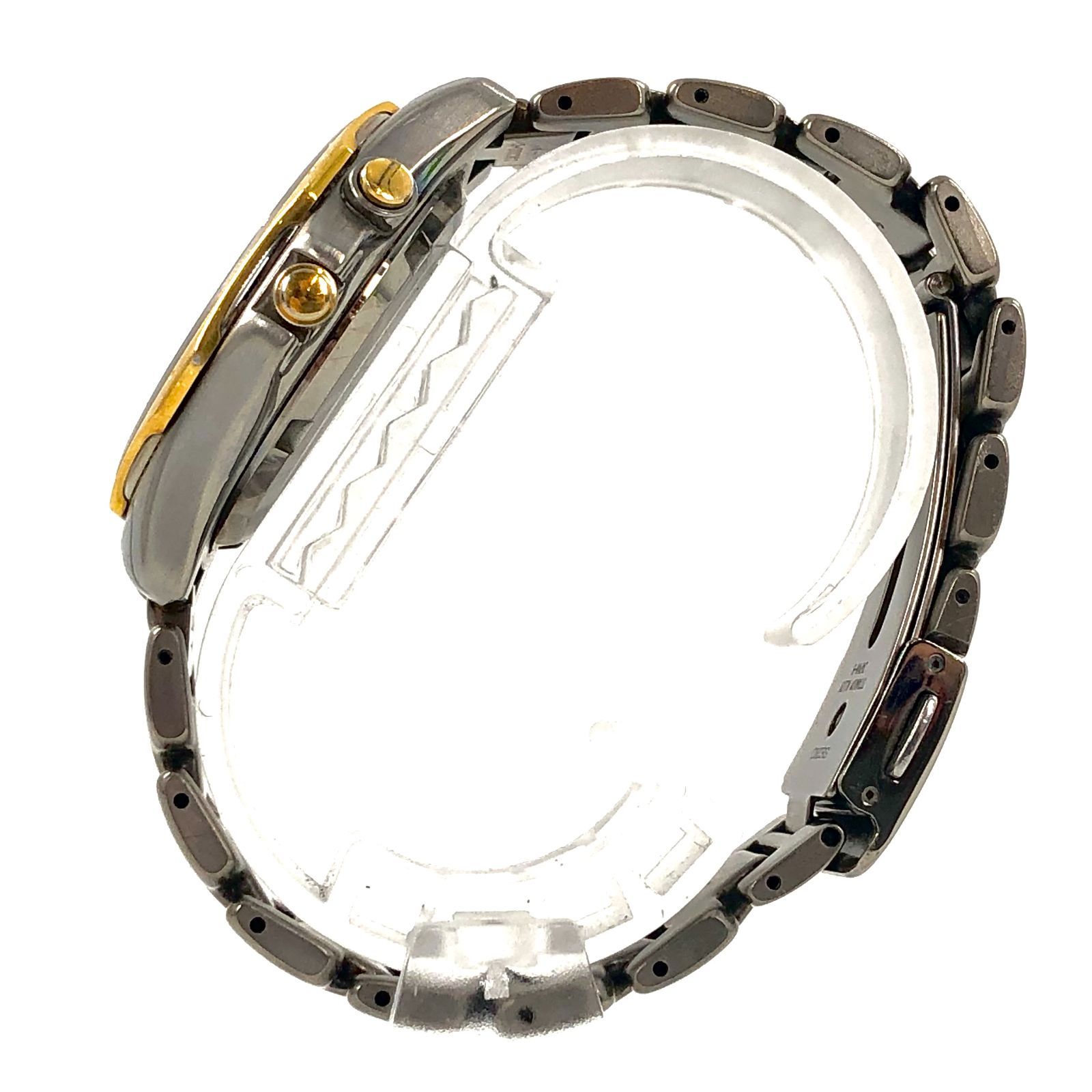 SEIKO セイコー DOLCE ドルチェ チタン/18KT/AT 3M22-0A70 デイト 