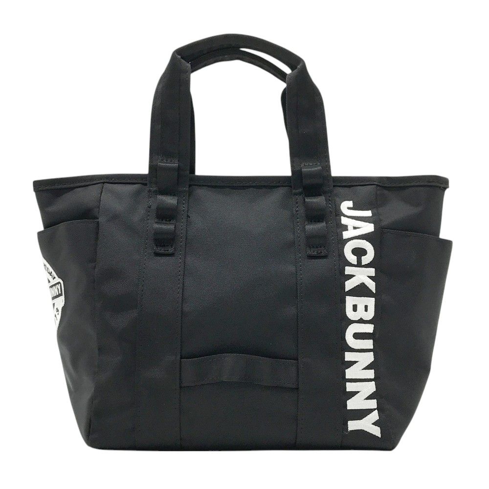 Jack Bunny!! ジャックバニー カートバッグ 黒×オレンジ パイル