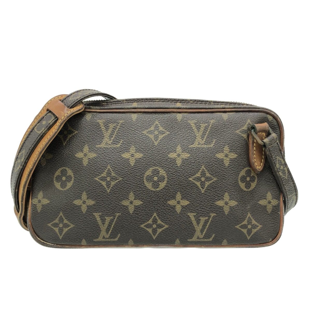 LOUIS VUITTON(ルイヴィトン) ショルダーバッグ モノグラム ポシェットマルリーバンドリエール M51828 - モノグラム・キャンバス  - メルカリ