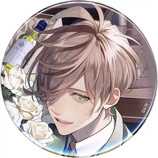 中古】バッジ・ピンズ [単品] オリバー・エバンス 75mm缶バッジ 「にじ