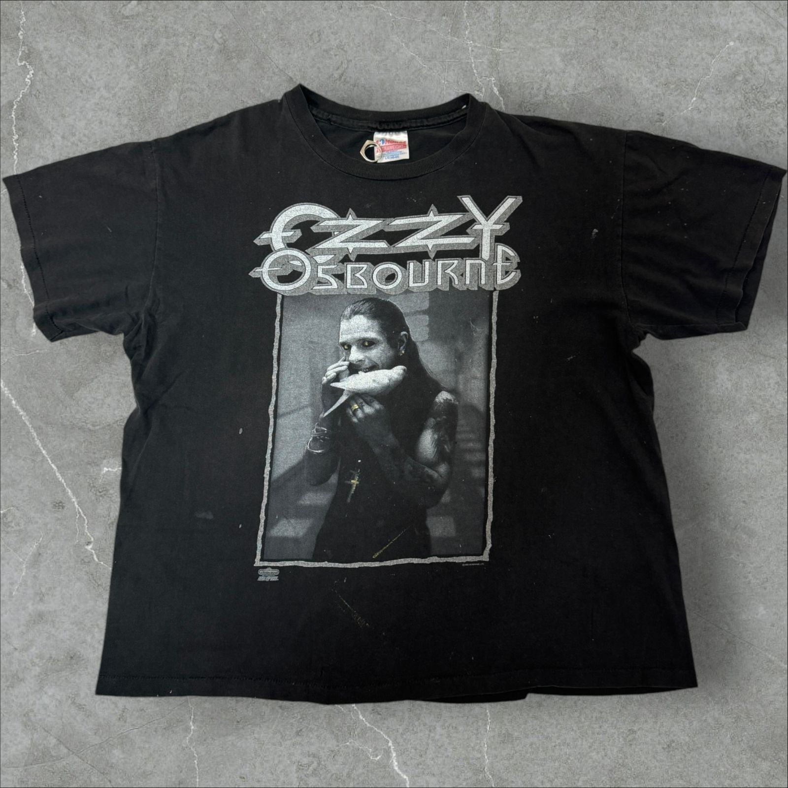 90s ビンテージ Black Sabbath オジーオズボーンTシャツ XL e953b826a8375b786b39de25f9e112
