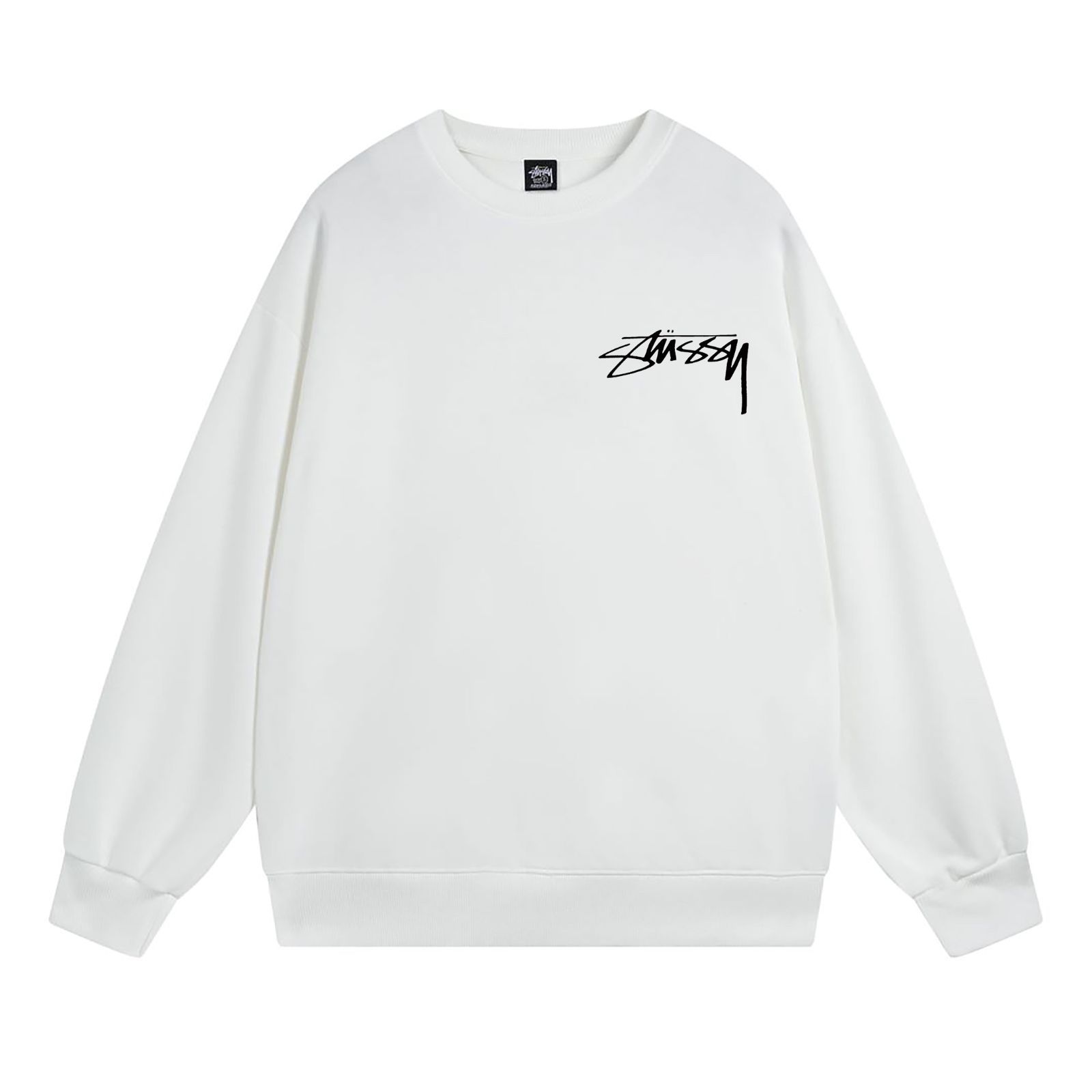 Stussy SS23 モダニストロゴプリントクルーネックスウェットシャツ