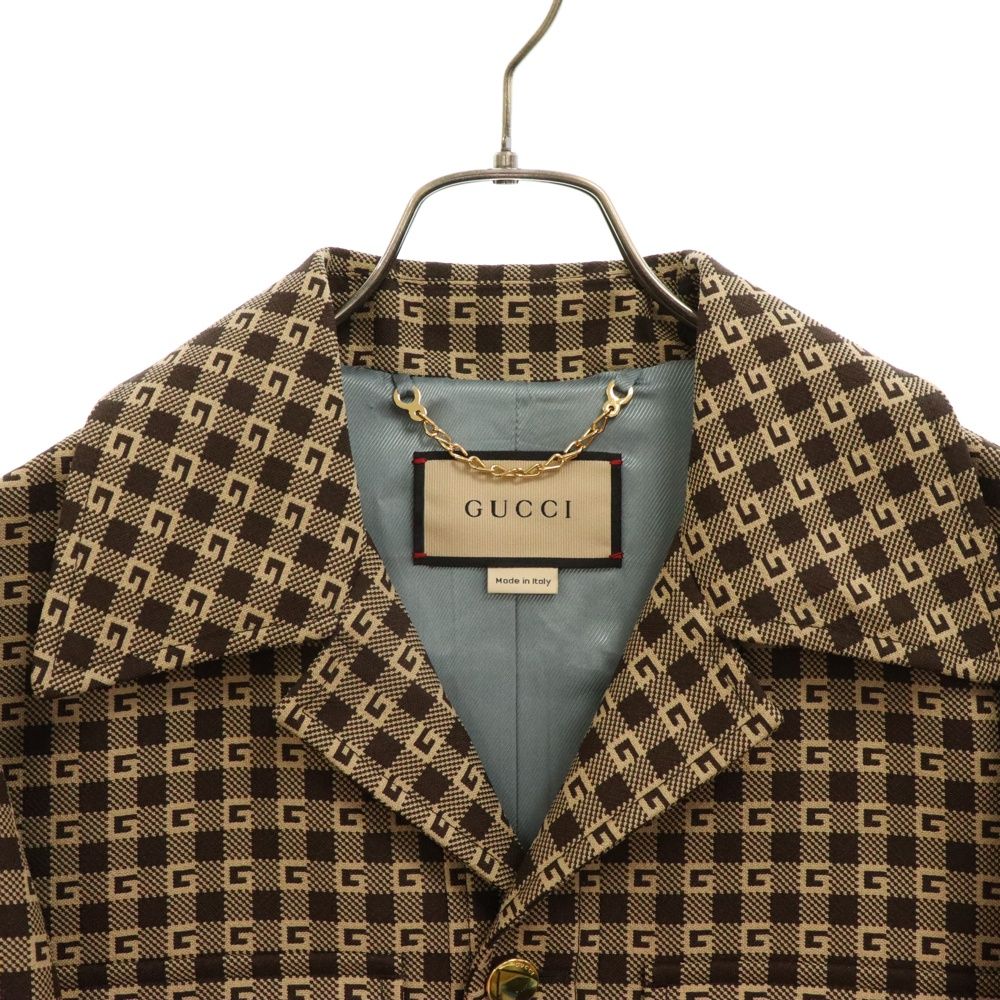 極美品✨️GUCCI クロップドミリタリージャケット ゴールドボタン イタリア製 brand-td-store_00004968