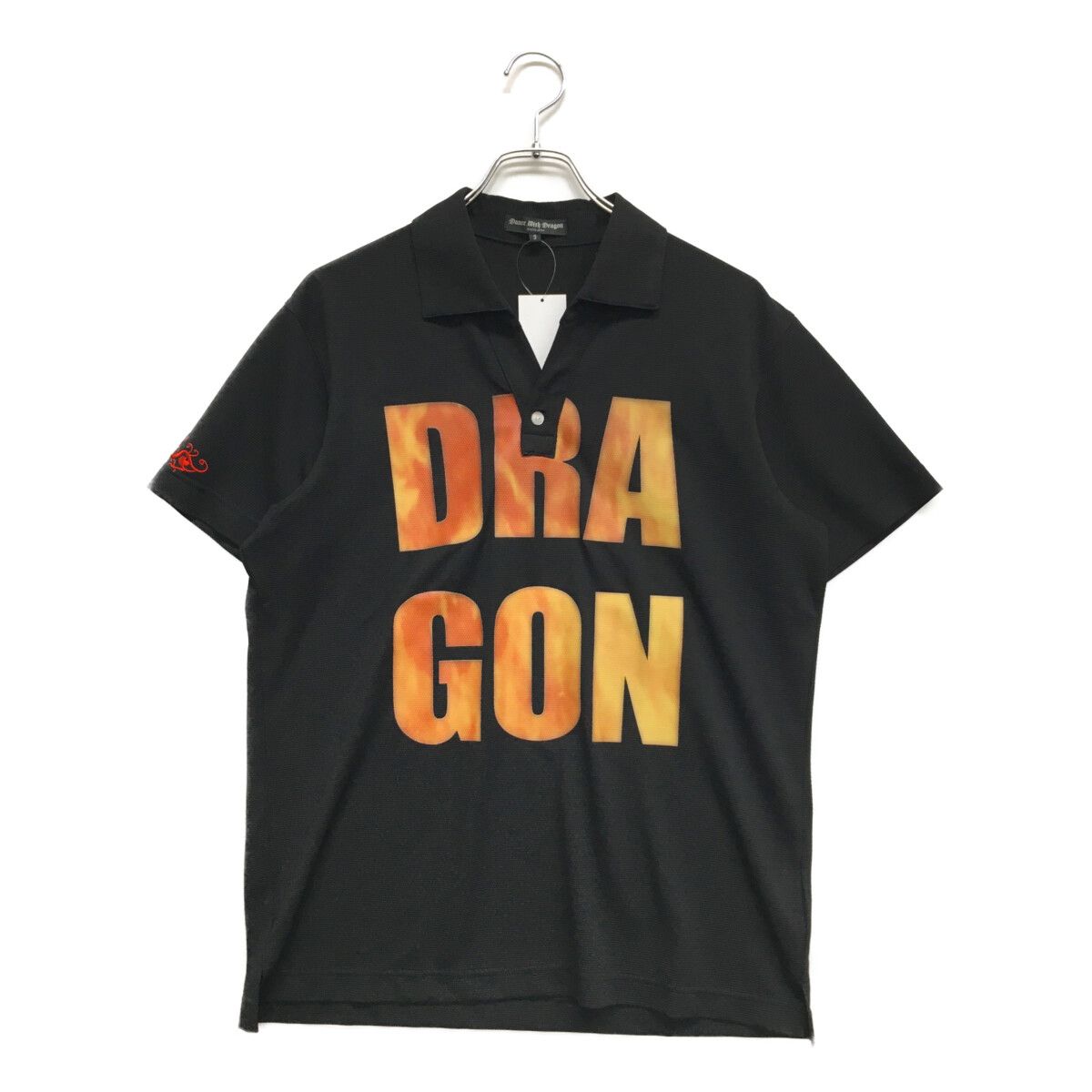 DANCE WITH DRAGON 半袖シャツ Dance With Dragon ダンスウィズドラゴン ゴルフ半袖シャツ
