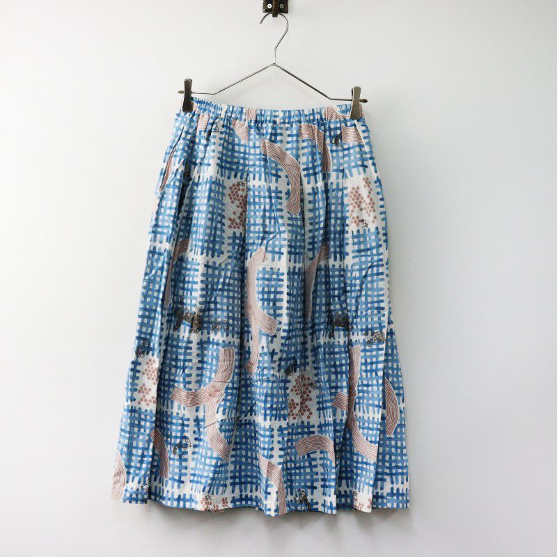 マーブルシュッド　Sea Dots Tuck スカート　黒　F　フレア　日本製 マーブルシュッド Sea Dots Tuck スカート 黒 F フレア 日本製