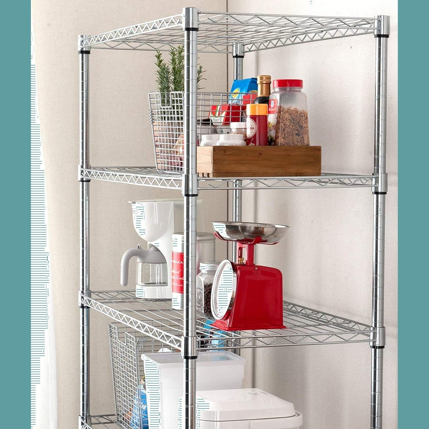 収納棚 幅120×奥行46×高さ180cm スチールラック 全体耐荷重400kg