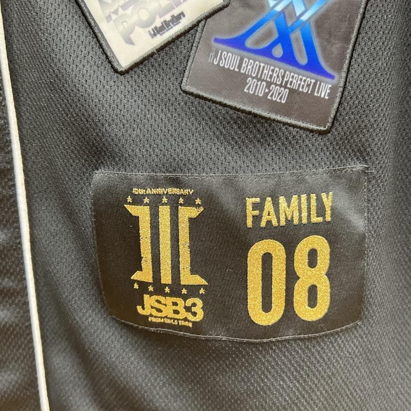 三代目 J SOUL BROTHERS 10周年 J.S.B ベースボールシャツ