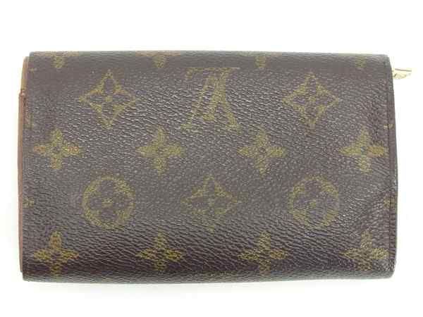 ルイヴィトン ポルトモネビエトレゾール モノグラム 二つ折り財布 ブラウン eBay出品 1225_2022 Louis Vuitton ルイヴィトン モノグラム
