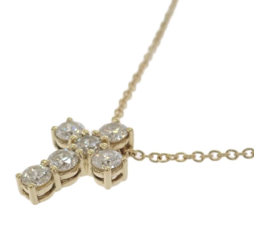 中古Aランク】ギメル Gimel クロス ペンダント GN008 ネックレス K18  