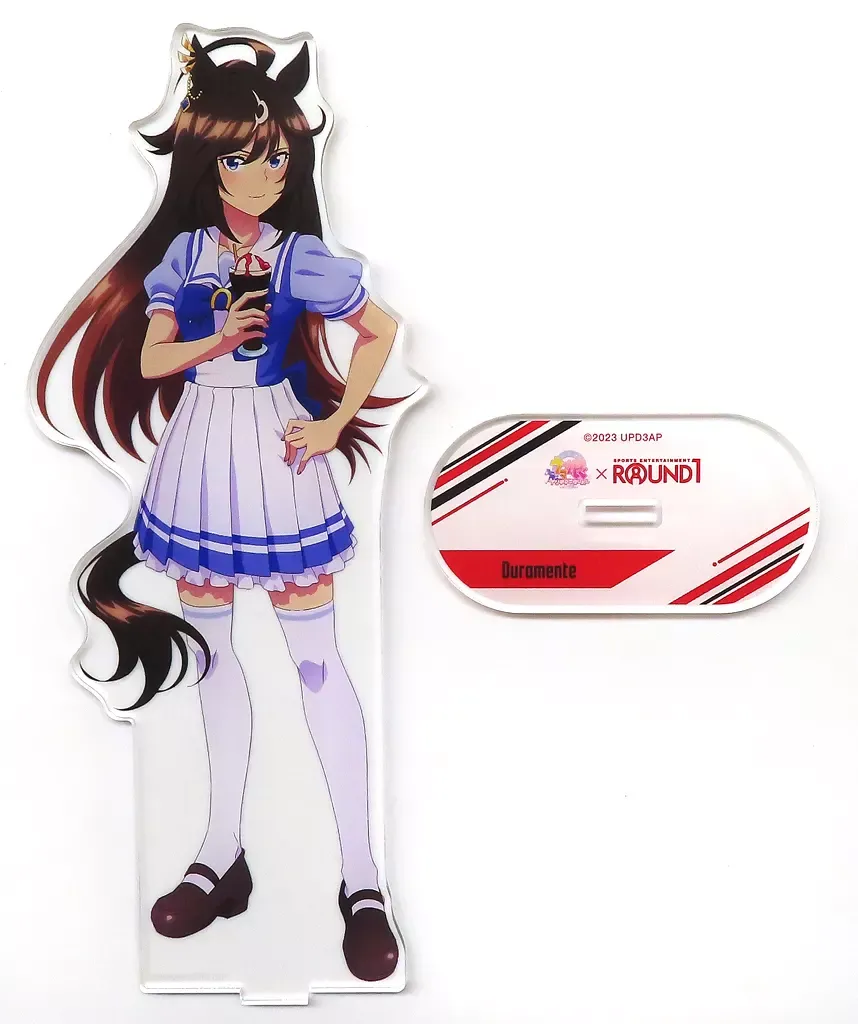 【中古】アクリルスタンド・アクリルパネル ドゥラメンテ BIGアクリルスタンド 「ウマ娘 プリティーダービー Season 3 × ROUND1」