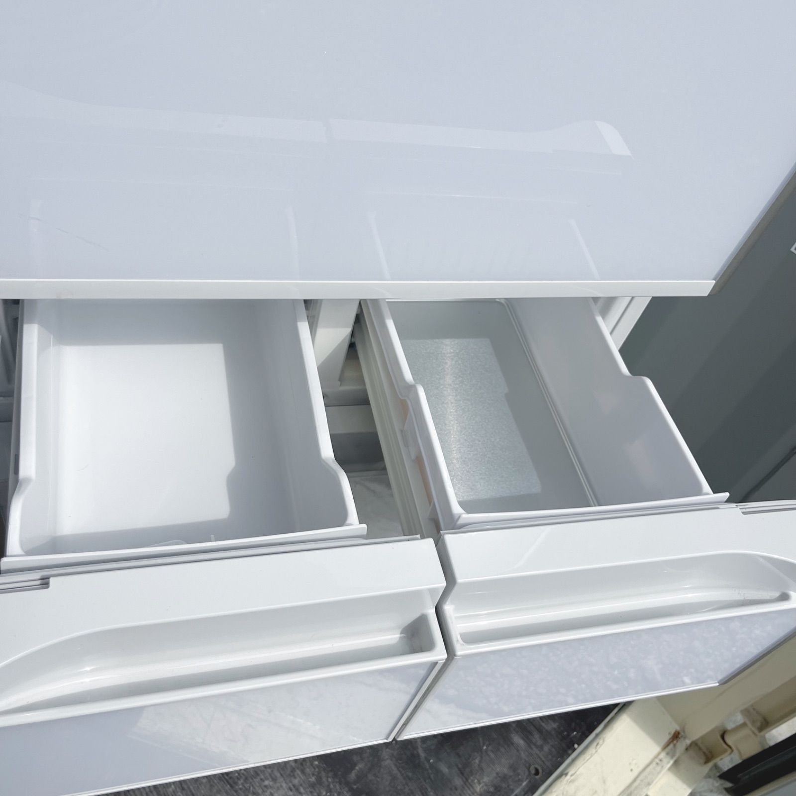 116取付無料！日立真空チルド搭載おしゃれホワイトインテリア5ドア