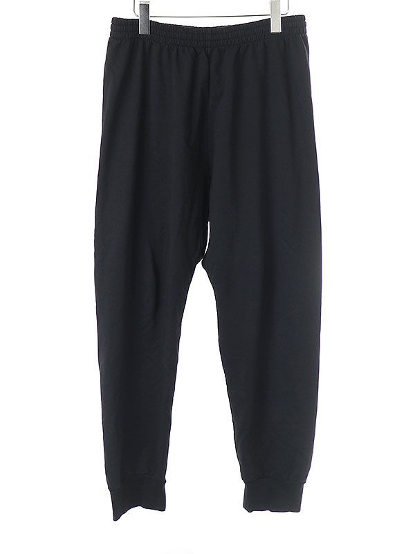BALENCIAGA バレンシアガ 22AW ルーズフィットスウェットパンツ ブラック サイズ：L