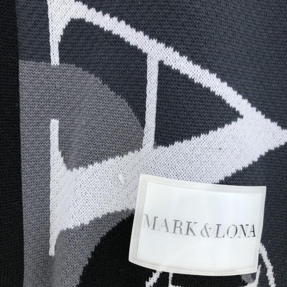☆SALE10%OFF☆【美品】マークアンドロナ ニットベスト 黒 ☆SALE10%OFF☆【美品】マークアンドロナ ニットベスト 黒