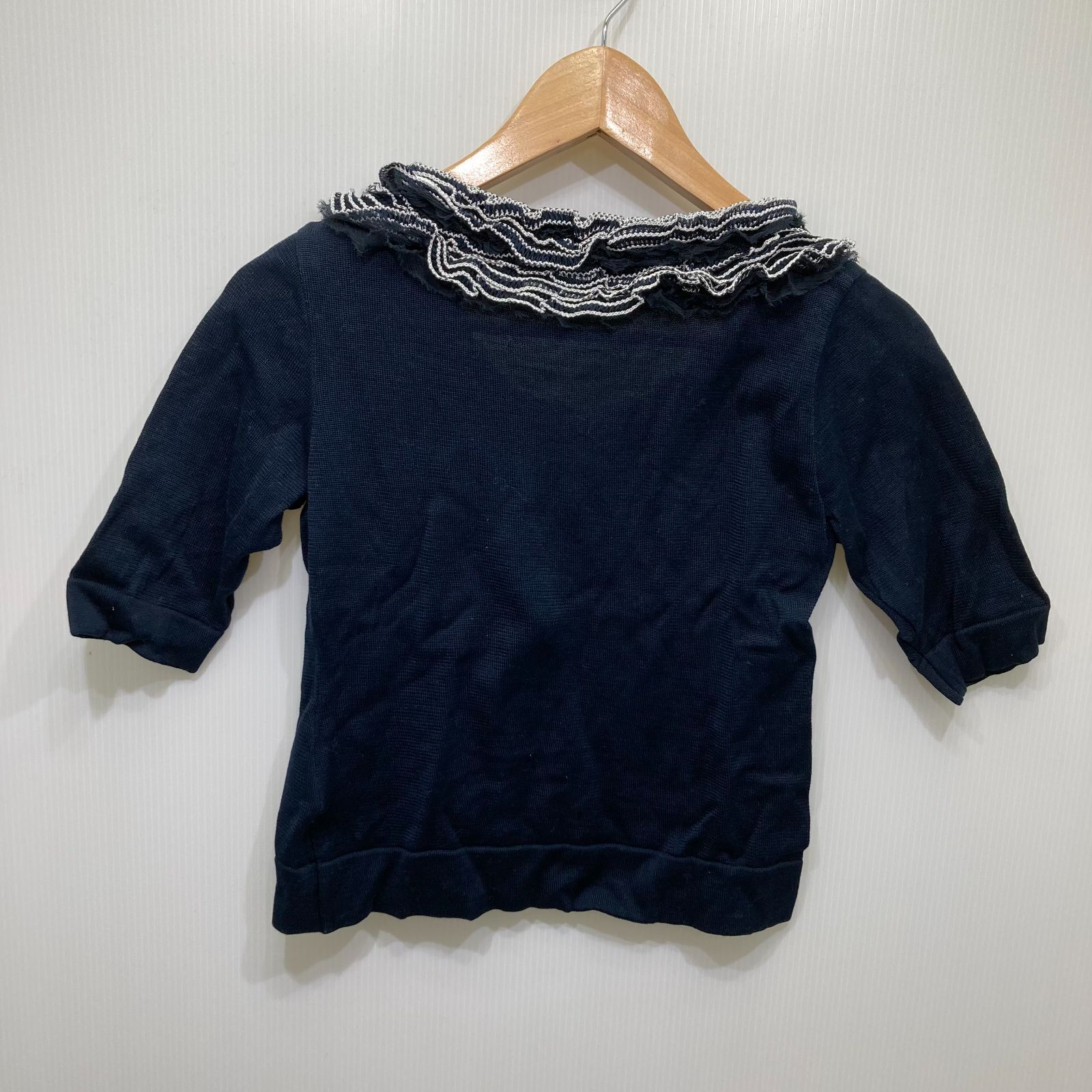 Rene ルネ ニット　七分袖 Rene ルネ ニット 七分袖 ルネ Rene ニット カットソー 七分袖 36