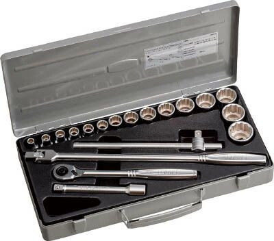 トネ(TONE) ソケットレンチセット 1850M 差込角6.35mm(1/4