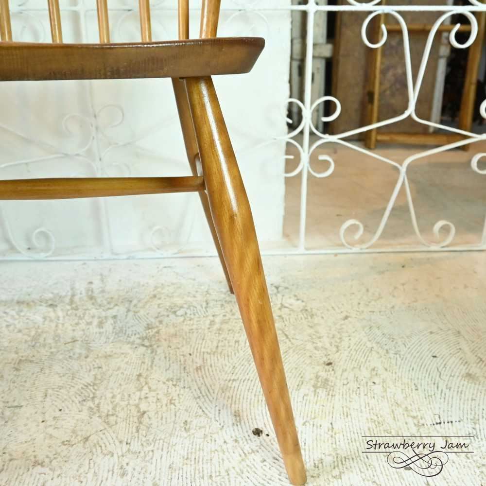 K*y様 L3705-296-2 英国ヴィンテージ ERCOL フープバックチェ L3705-296-2 英国ヴィンテージ ERCOL フープバックチェア 6本 L3705