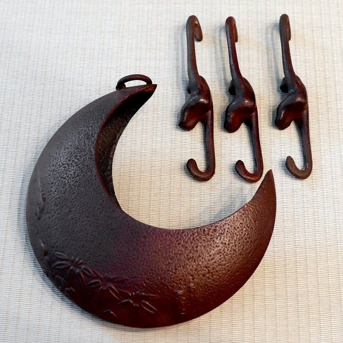 囲炉裏　自在鉤「猿」 囲炉裏・自在鉤・猿・月・No.180124-20・梱包サイズ60 - メルカリ