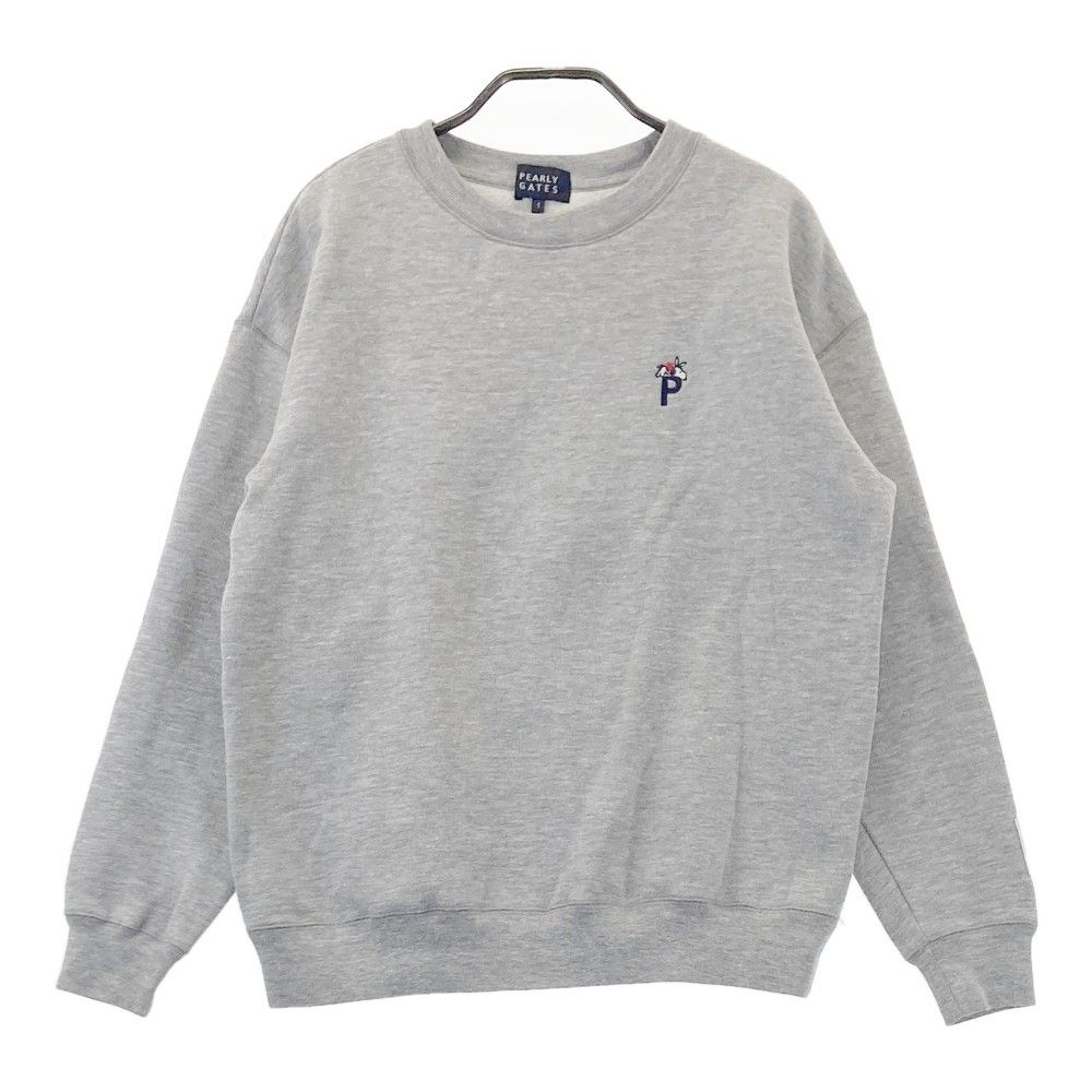 サイズ：1 PEARLY GATES パーリーゲイツ ×PEANUTS スウェット 長袖T