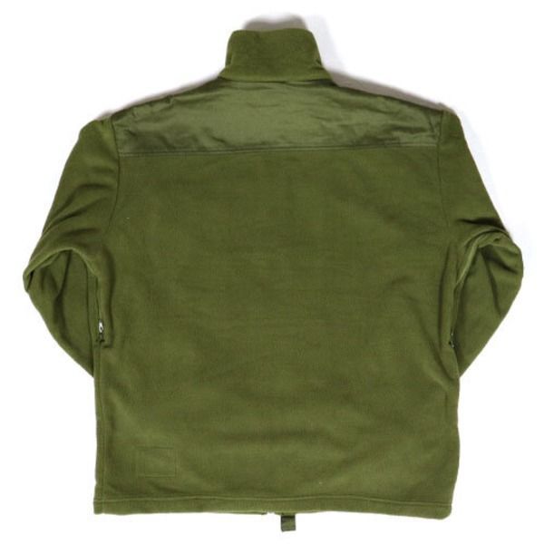 カナダ軍IECS 改良型環境服装システム フリースジャケット オリーブ M