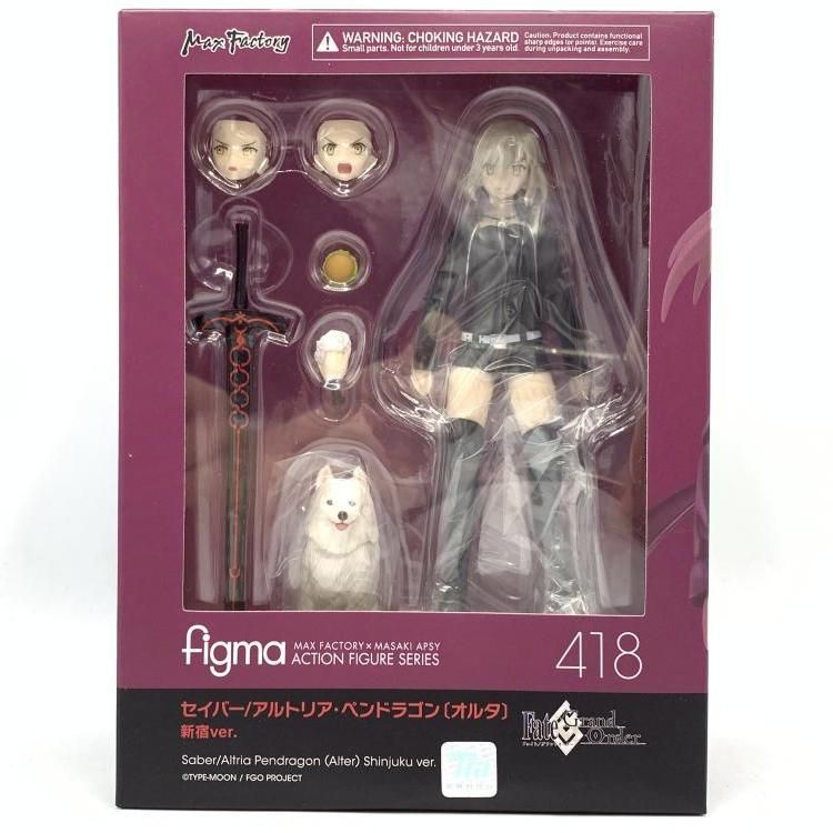 中古】未開封)figma-418 セイバー/アルトリア・ペンドラゴン