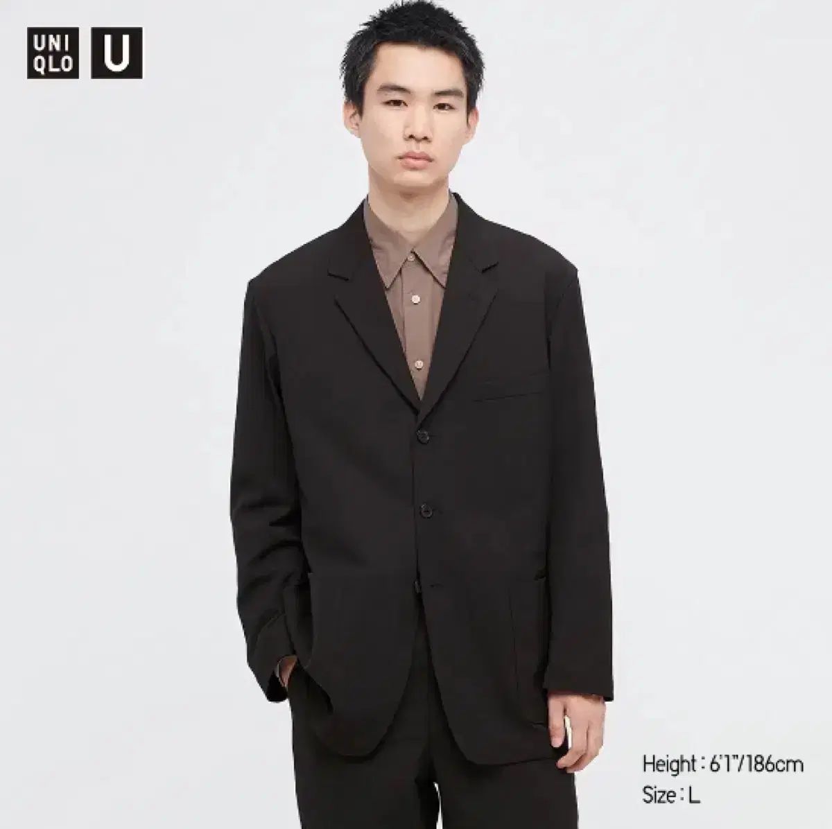 【雷市場（ポンジャン）商品韓国直送】 UNIQLO(ユニクロ) U LEMAIRE(ルメール) リラックススピード テーラード ジャケット+パンツ  セットアップ