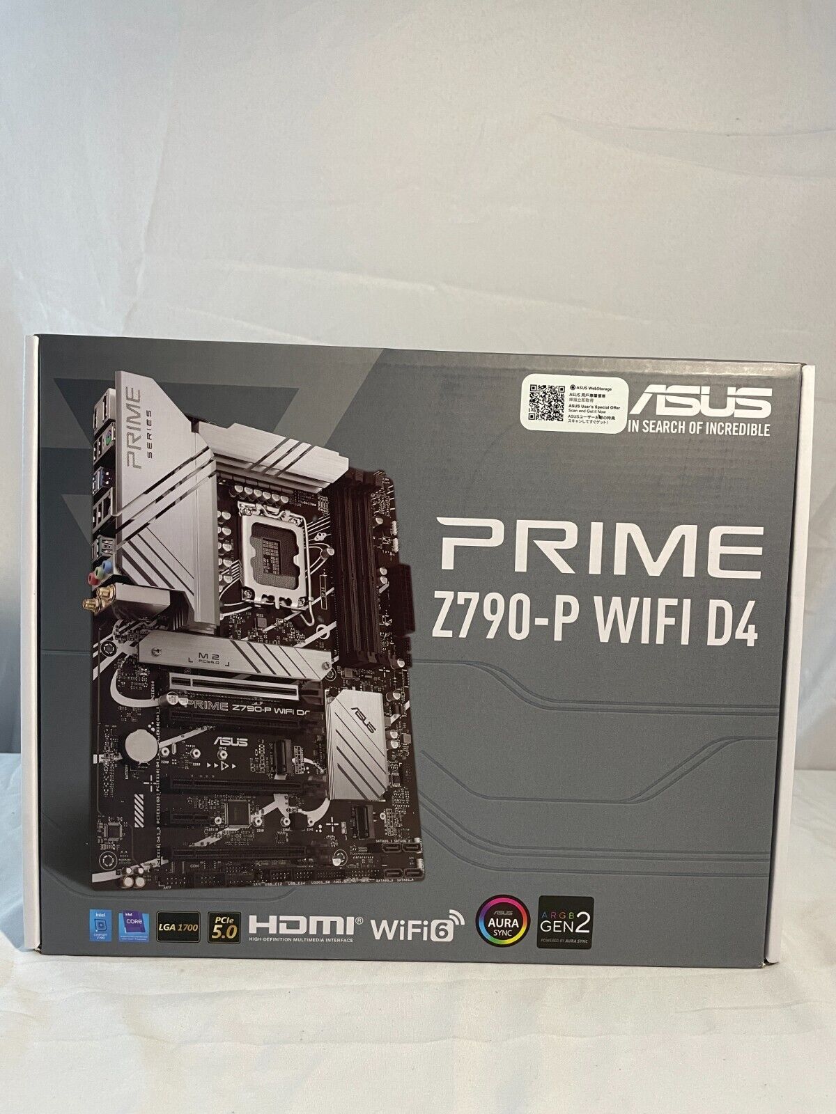 ASUS Prime Z790-P WiFi D4 LGA 1700 DDR4 インテル ATX マザーボード 