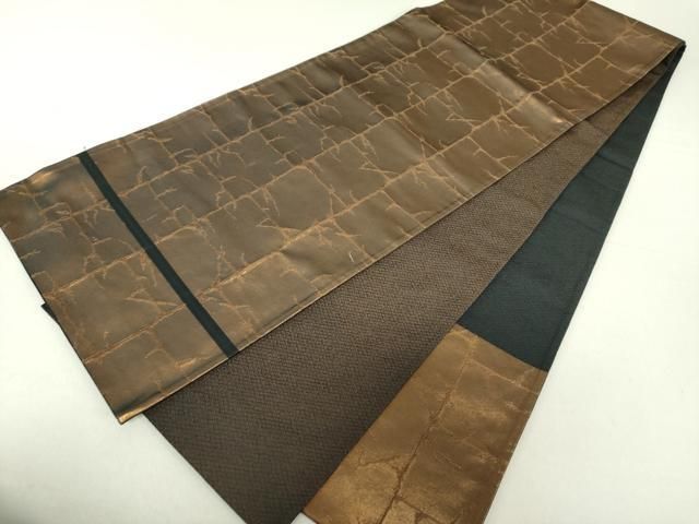 平和屋着物○西陣 川島織物 洗える最高級着物 ＜英＞はなぶさ謹製 六通