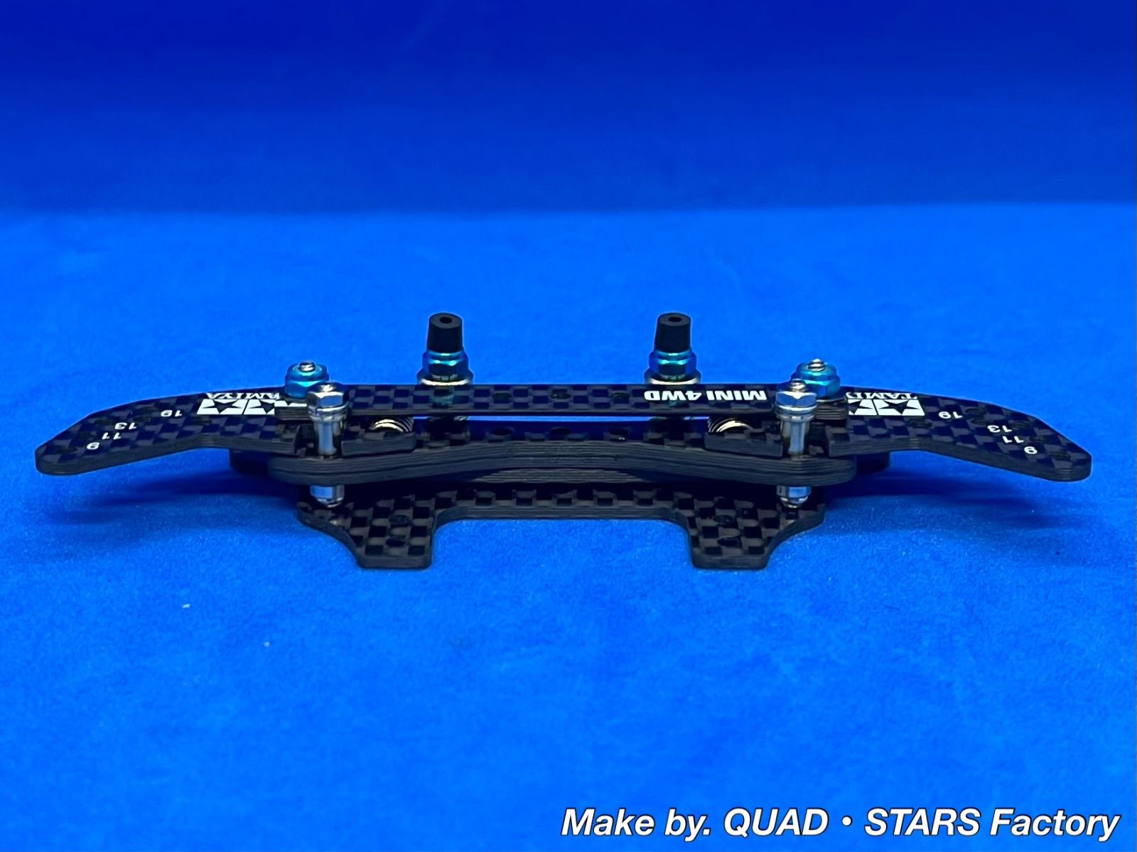 ミニ四駆・MSシャーシ用】2軸ATピボットバンパー＋1軸リヤアンカー＋