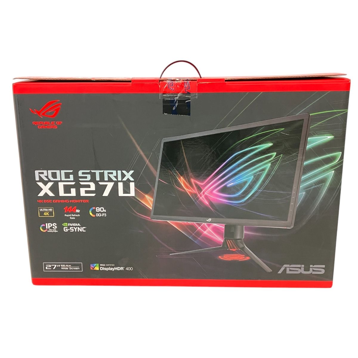 ASUS XG27U XG27UQ 27インチ ゲーミング モニター ディスプレイ 2021年製 家電 中古 W9482077 - メルカリ