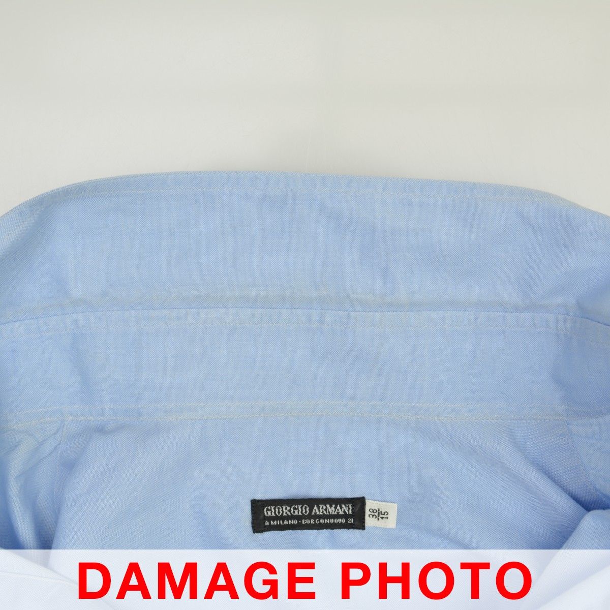 GIORGIOARMANI】OLD archive イタリア製長袖シャツ GIORGIOARMANI】OLD  