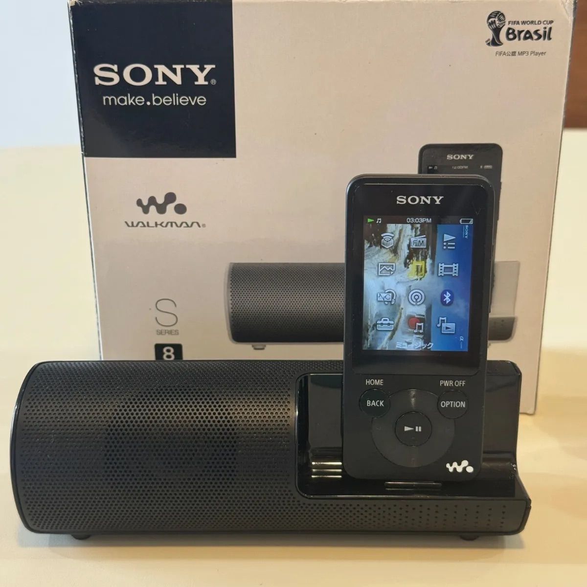 SONY WALKMAN NW-S784K 8GB FIFA World Cup Brasil モデル