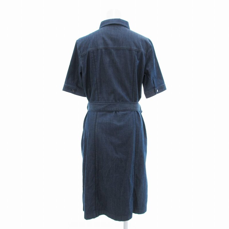 新品＊BURBERRY ひざ丈デニムワンピース