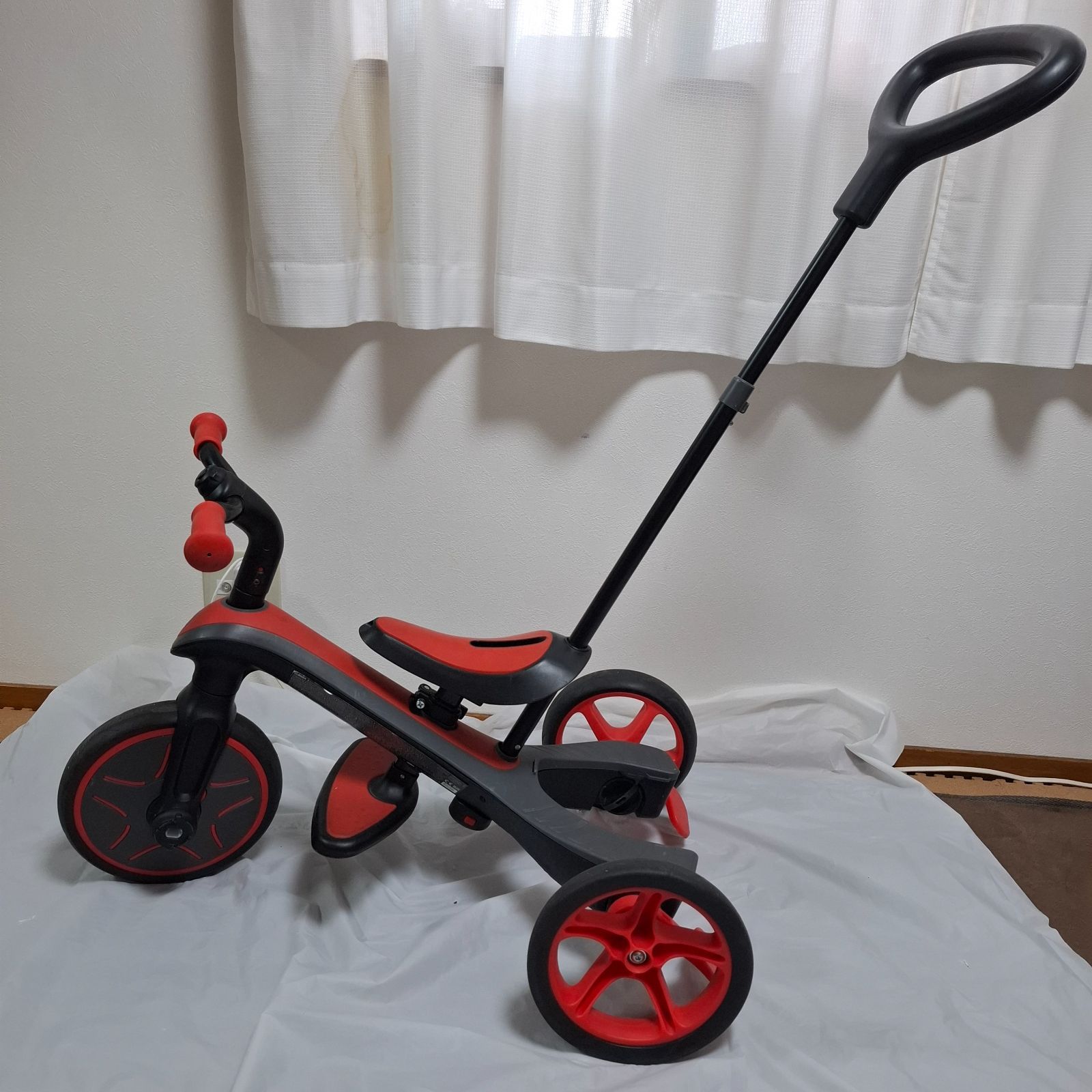 GLOBBER グロッバー エクスプローラートライク3in1 レッド