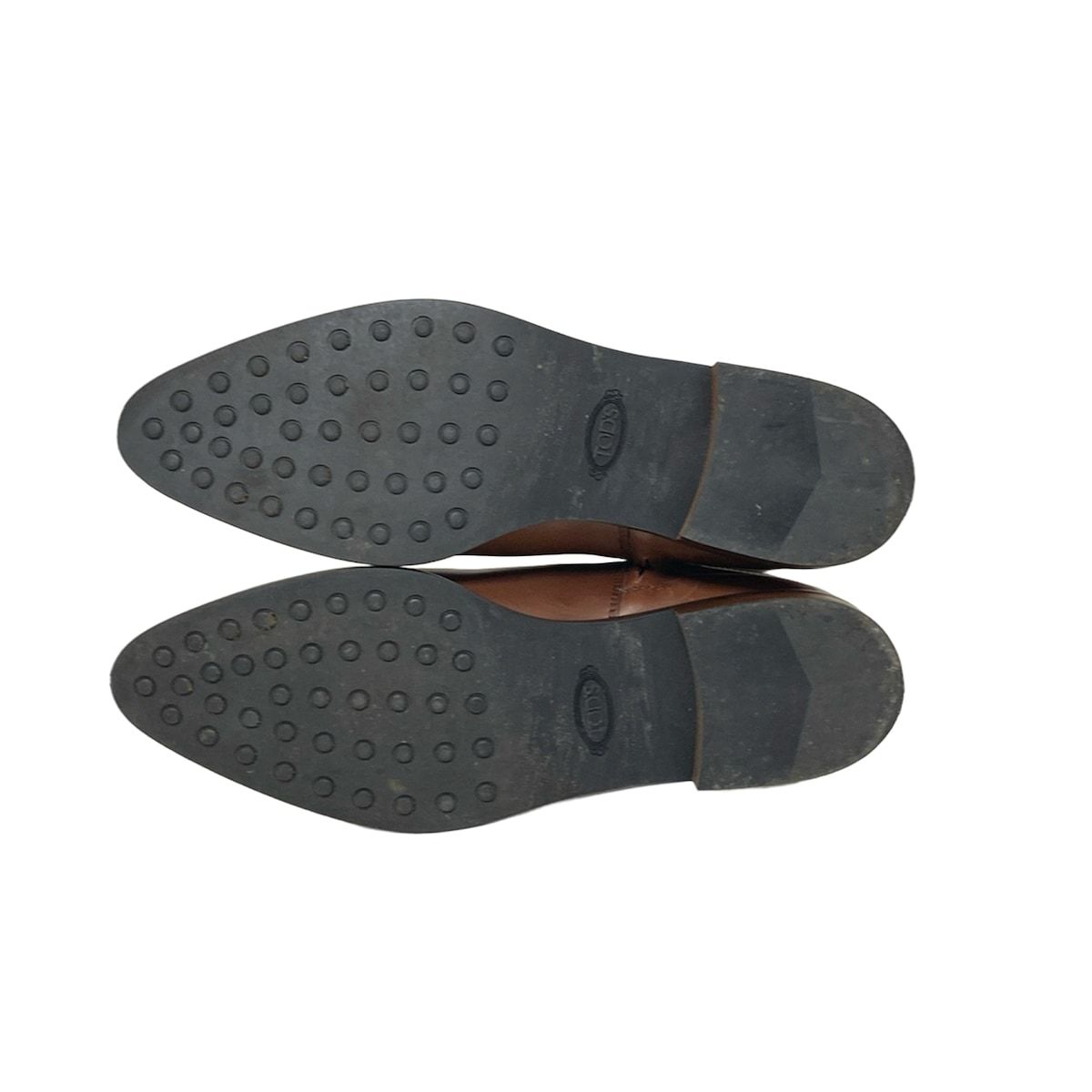 TOD S トッズ ショートブーツ 361|2 レディース - ブラウン レザー KIN-KAAI_COM