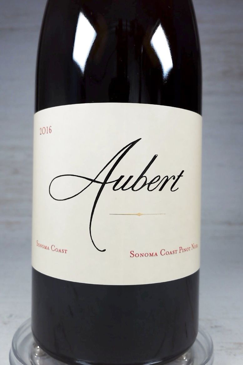 ★オベール、ピノ・ノアール、ソノマ・コースト★ Aubert, Pinot Noir, Sonoma Coast [ 2016 ]