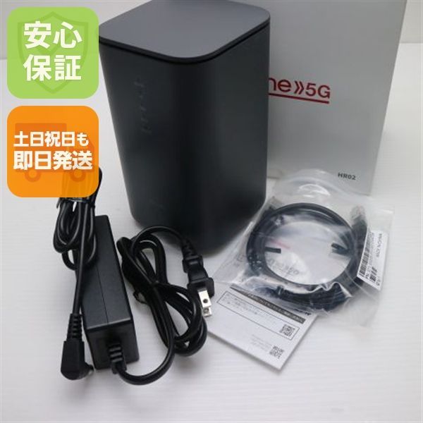 【docomo  5G SHARP HR02】 Amazon.co.jp: 【整備済み品】SHARP home 5G HR02 ダークグレー