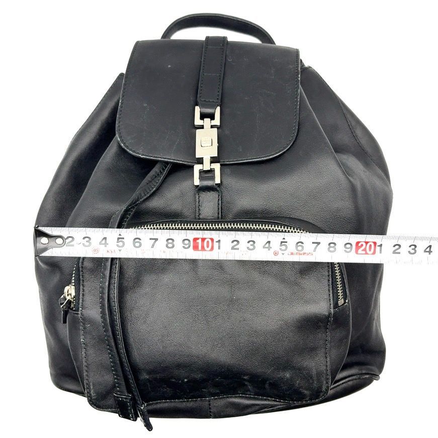 【新品未使用✨シール付き】グッチ　リュック　ナイロン　レザー　人気　希少　黒　稀 GUCCI - グッチ GUCCI バッグ レディース ブランド マイクロシマ