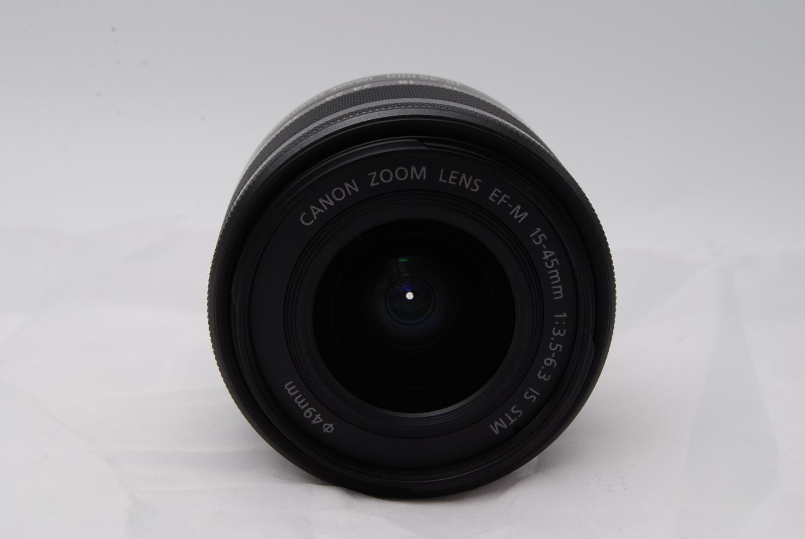 新品級 ☆ Canon EF-M15-45mm グラファイト F3.5-6.3IS STM 標準ズーム 