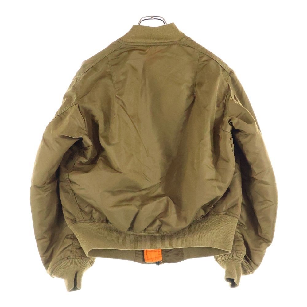 ALPHA INDUSTRIES アルファ インダストリーズ MA-1 エムエーワン フライトジャケット ブラウン MIL-J-82790J