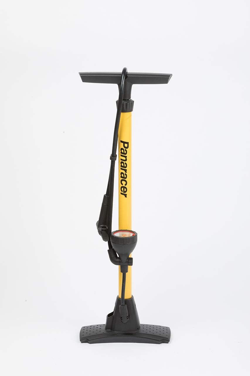【特価商品】パナレーサー(Panaracer) アルミ製フロアポンプ エアゲージ装備 米仏オートヘッド 英式クリップゲージ付 BFP-04AGA3
